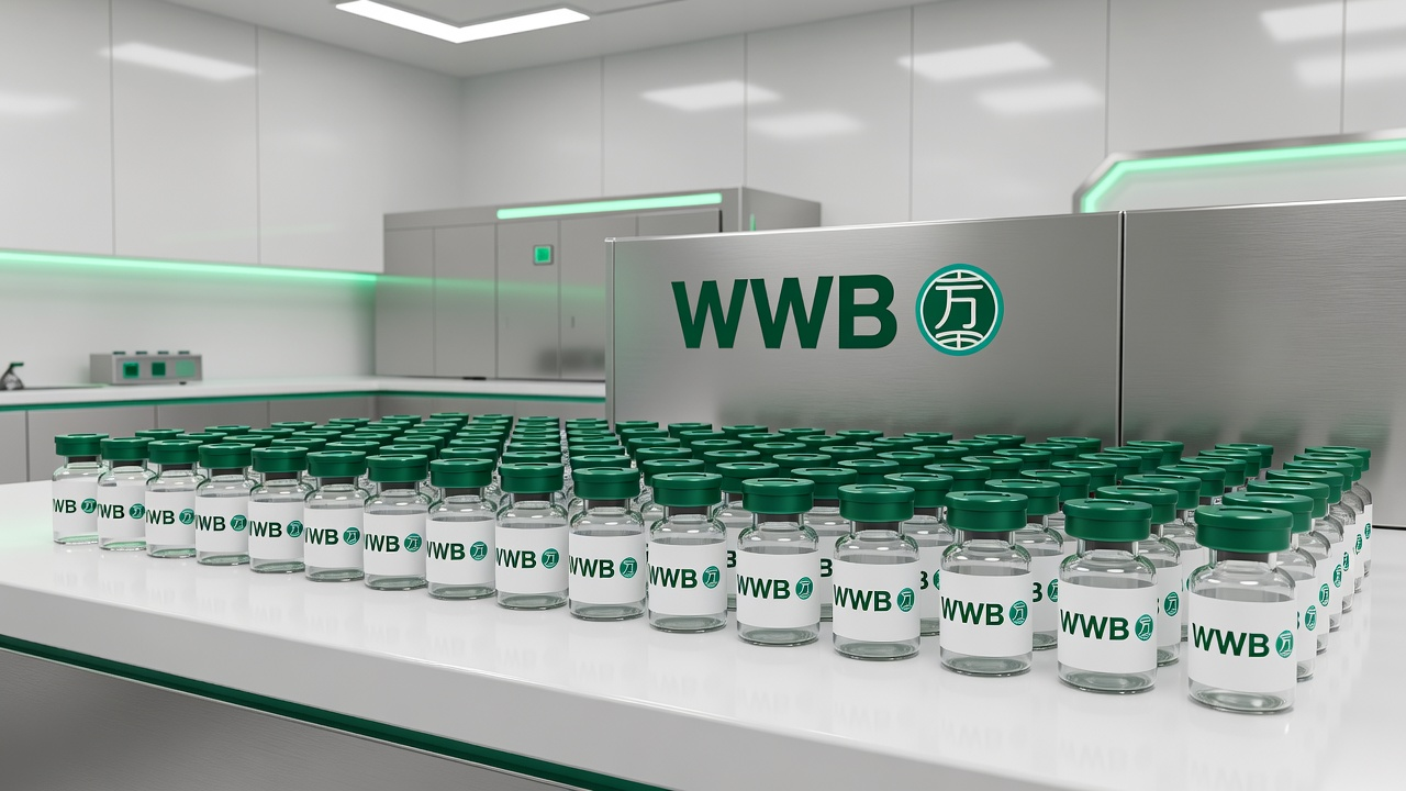 ERP finished branded peptide vials